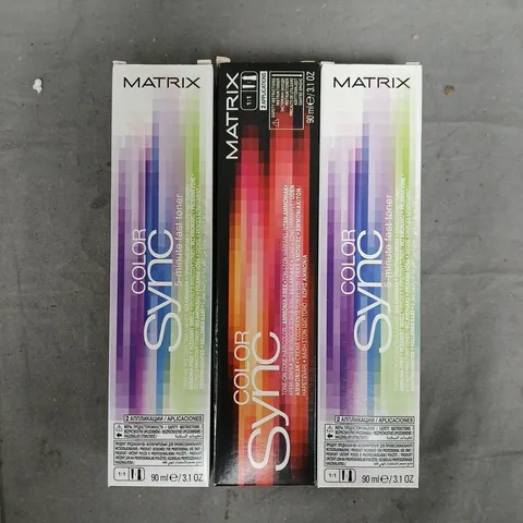 BOX OF APPROXIMATELY 20 ASSORTED MATRIX SO COLOUR SYNC PRODUCTS