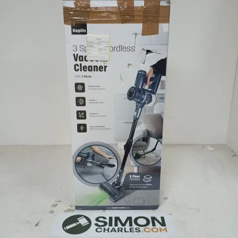 BOXED KEPLIN CORDLESS VACUUM CLEANER