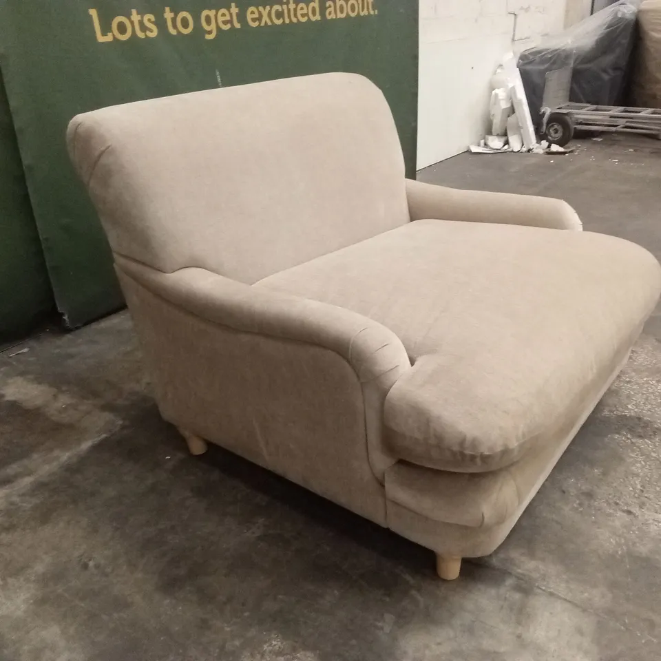 LPD HOME PLUMPTON SAHARA CHENILLE ARMCHAIR RRP £449