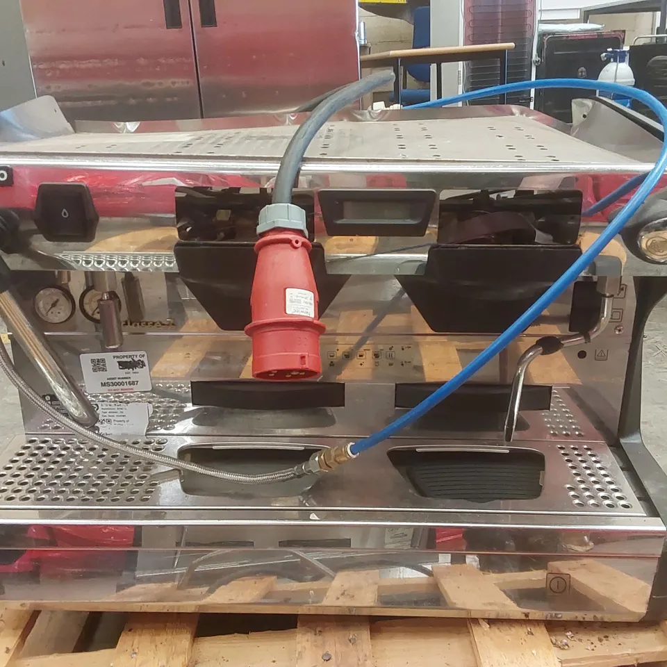 RANCILIO CLASSE 7 2 GROUP COMMERCIAL COFFEE MACHINE WITH ISTEAM