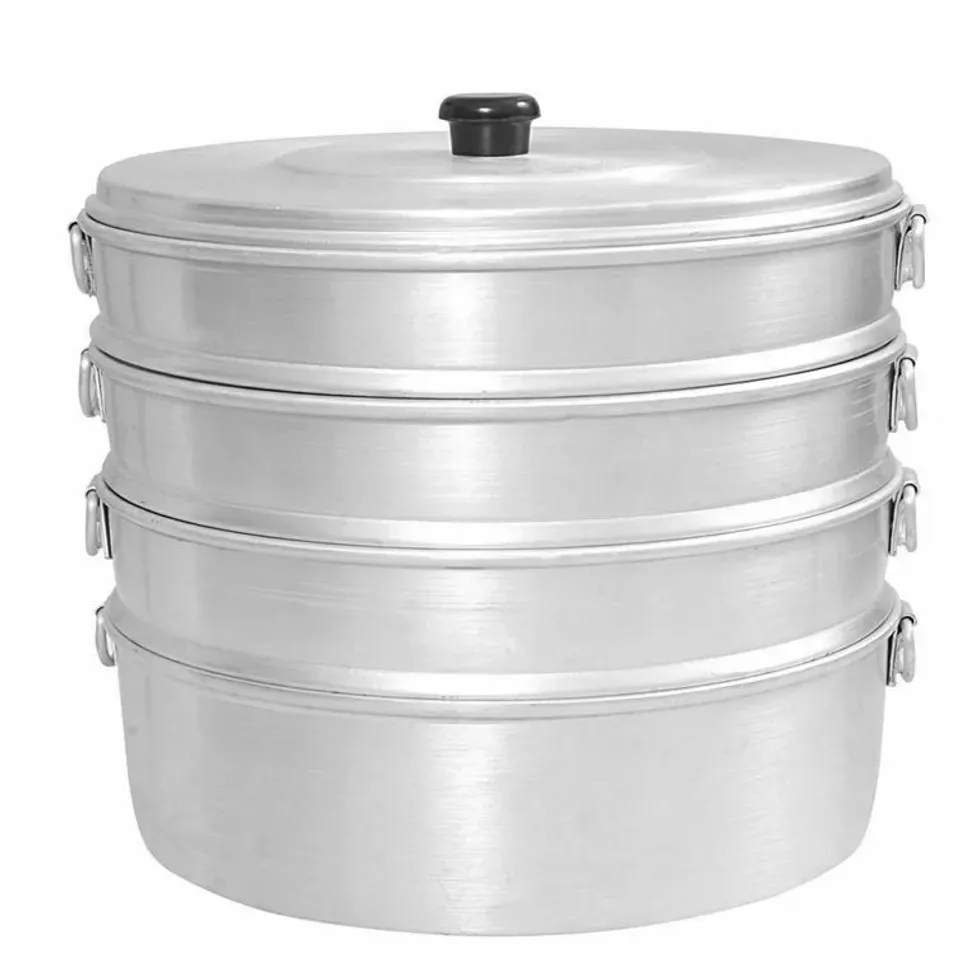 BOXED LYRA 4 TIER MOMO DUMPLINGS STEAMER (1 BOX)