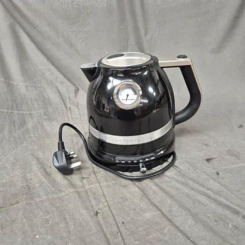 KITCHENAID ELECTRIC KETTLE – BLACK WITH TEMPERATURE DIAL