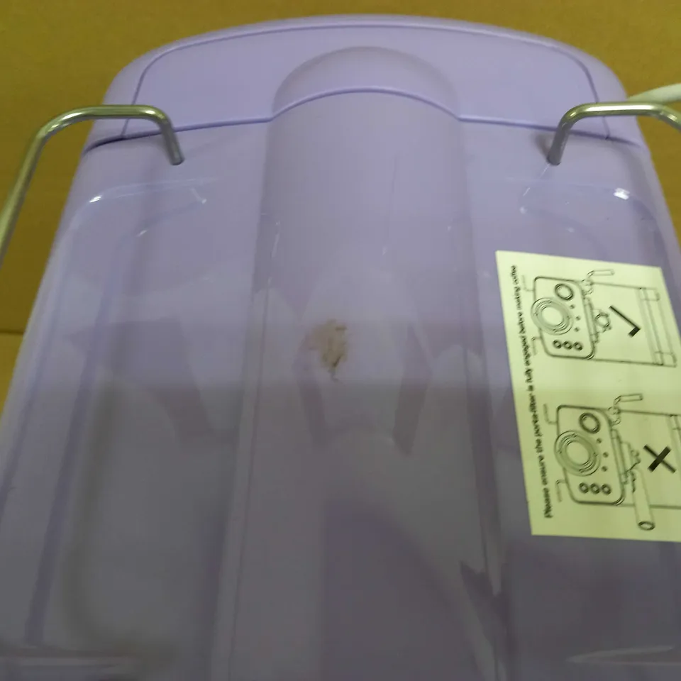 SWAN RETRO ESPRESSO COFFEE MACHINE - PURPLE