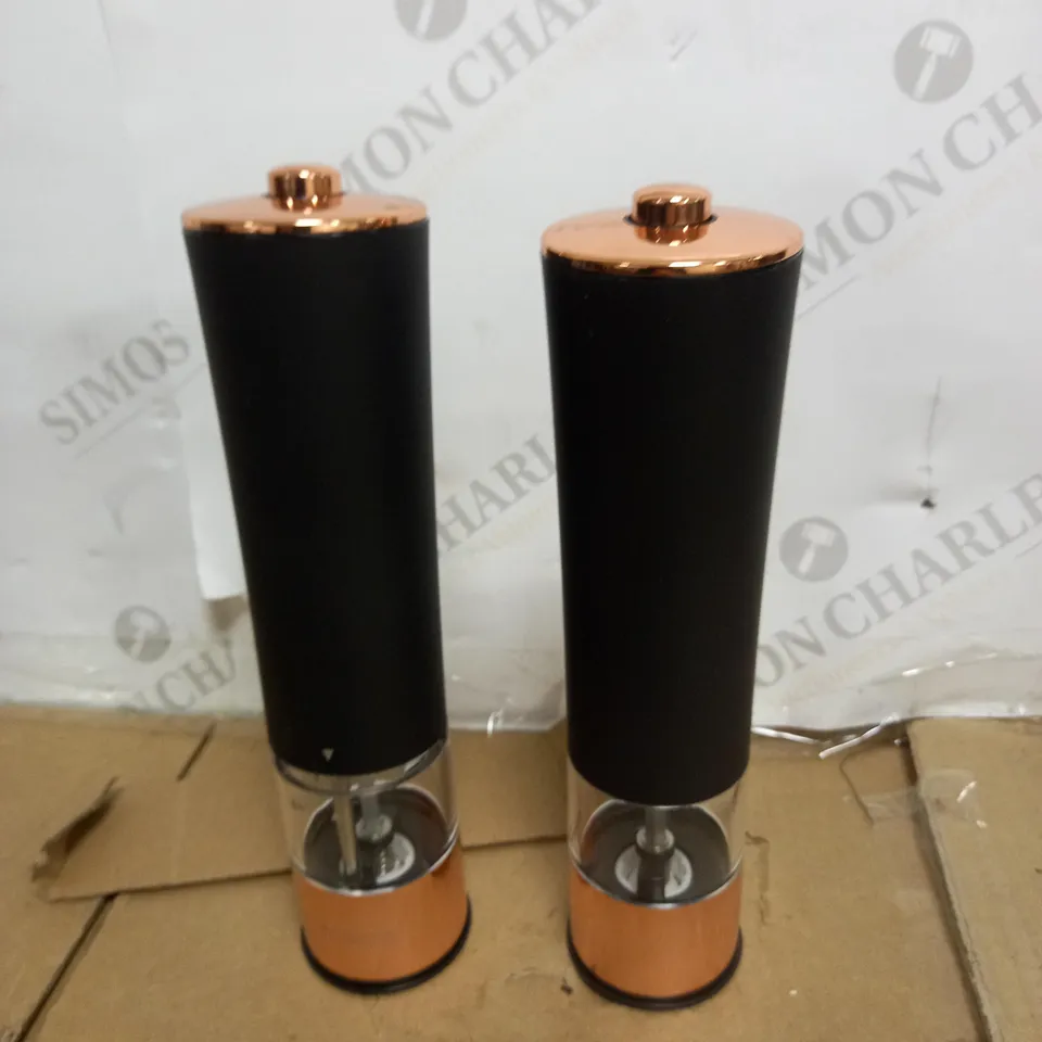 TOWER ELECTRIC SALT AND PEPPER MILL 