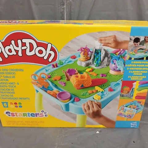 BOXED PLAY-DOH ALL-IN-ONE CREATIVITY STARTER STATION