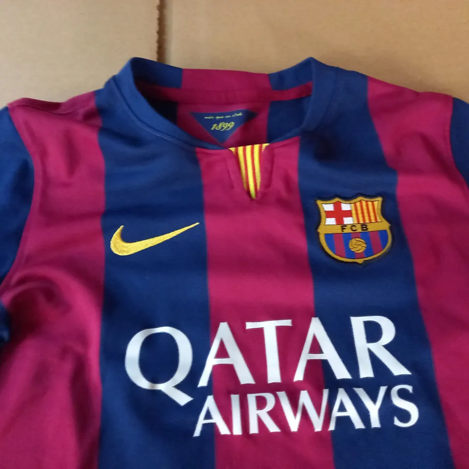 FCB KIDS FOOTBALL SHIRT - L