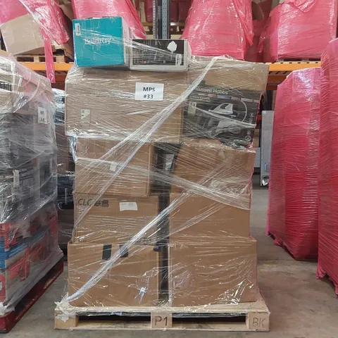 PALLET OF APPROXIMATELY 23 UNPROCESSED RAW RETURN HOUSEHOLD AND ELECTRICAL GOODS TO INCLUDE;