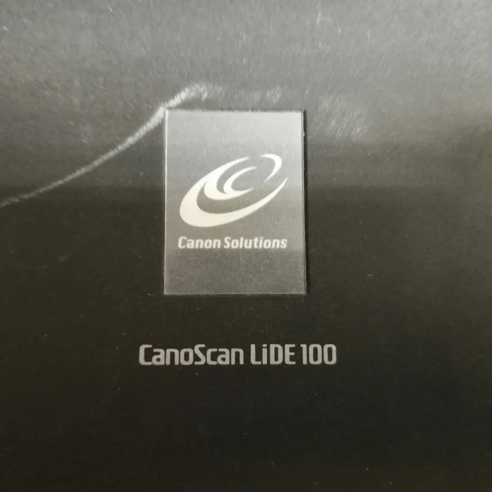 CANON CANOSCAN LIDE 100 FLATBED SCANNER