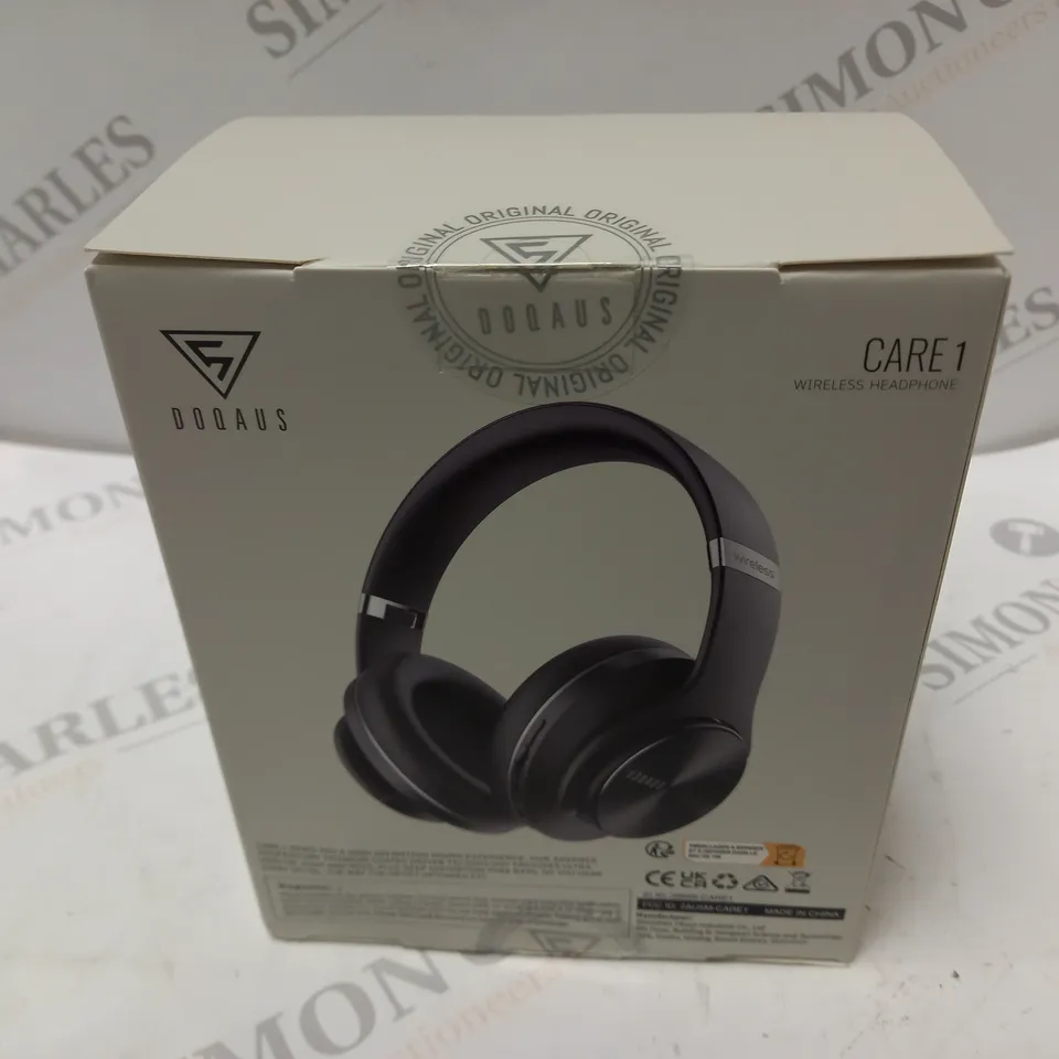 BOXED AND SEALED DOQAUS CARE 1 HEADPHONES
