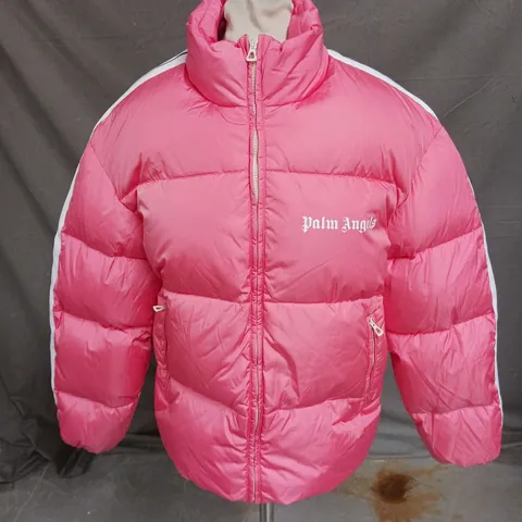 PALM ANGELS PADDED JACKET IN PINK SIZE M