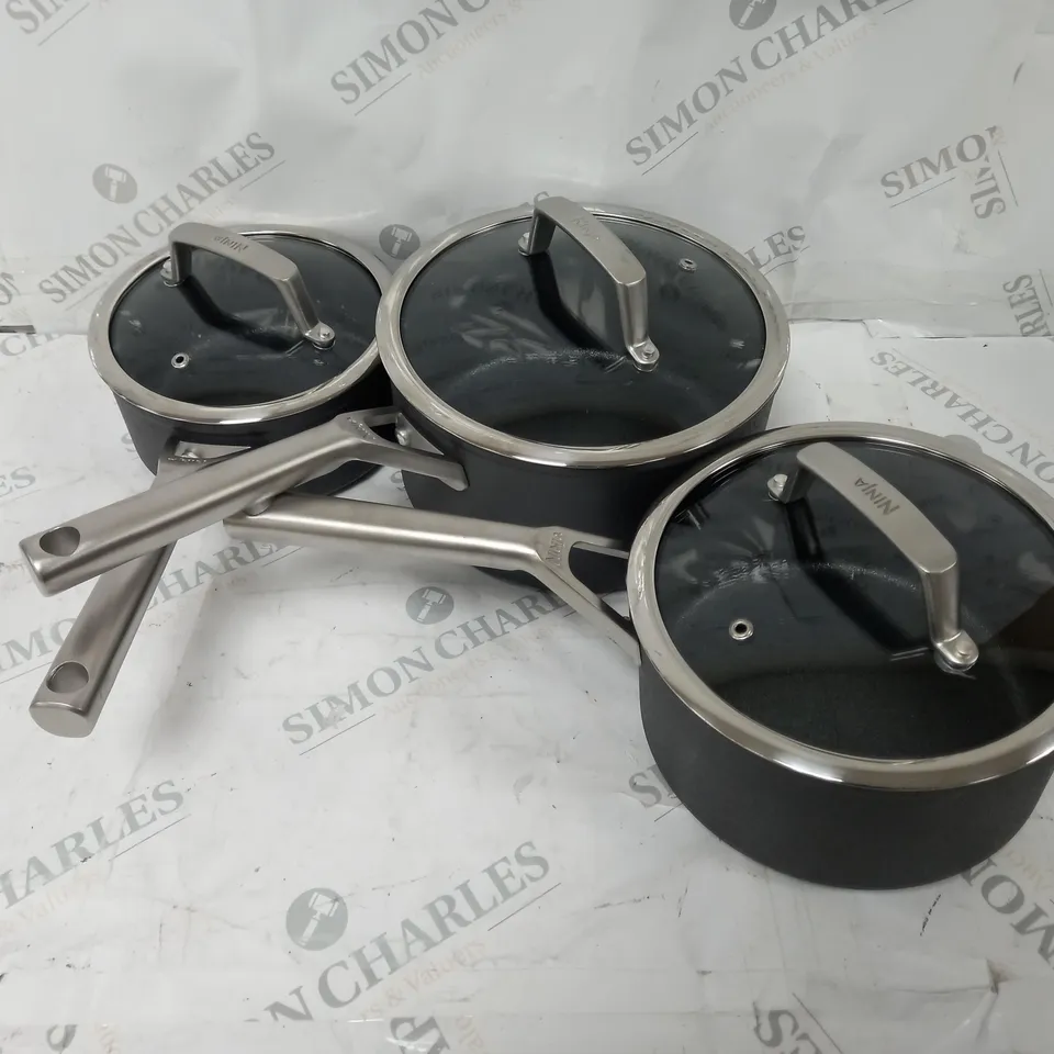 NINJA ZEROSTICK 3 PIECE PAN SET