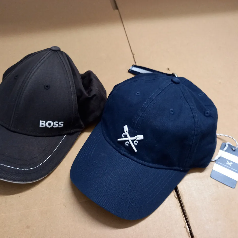 LOT OF 2 BASEBALL CAPS 