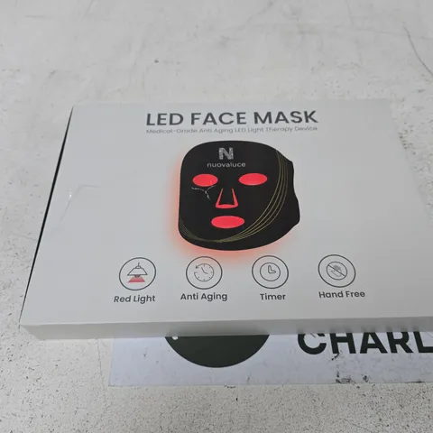 NUOVALUCE LED FACE MASK – MEDICAL-GRADE LED LIGHT THERAPY DEVICE