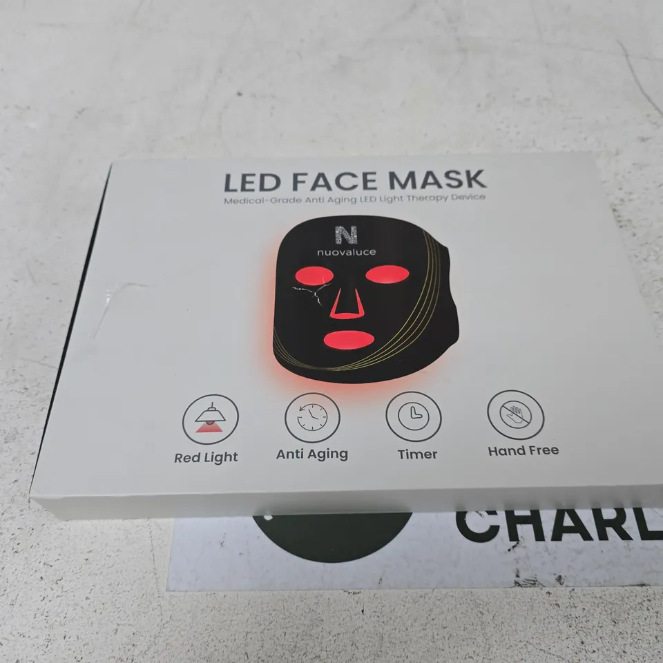 NUOVALUCE LED FACE MASK – MEDICAL-GRADE LED LIGHT THERAPY DEVICE
