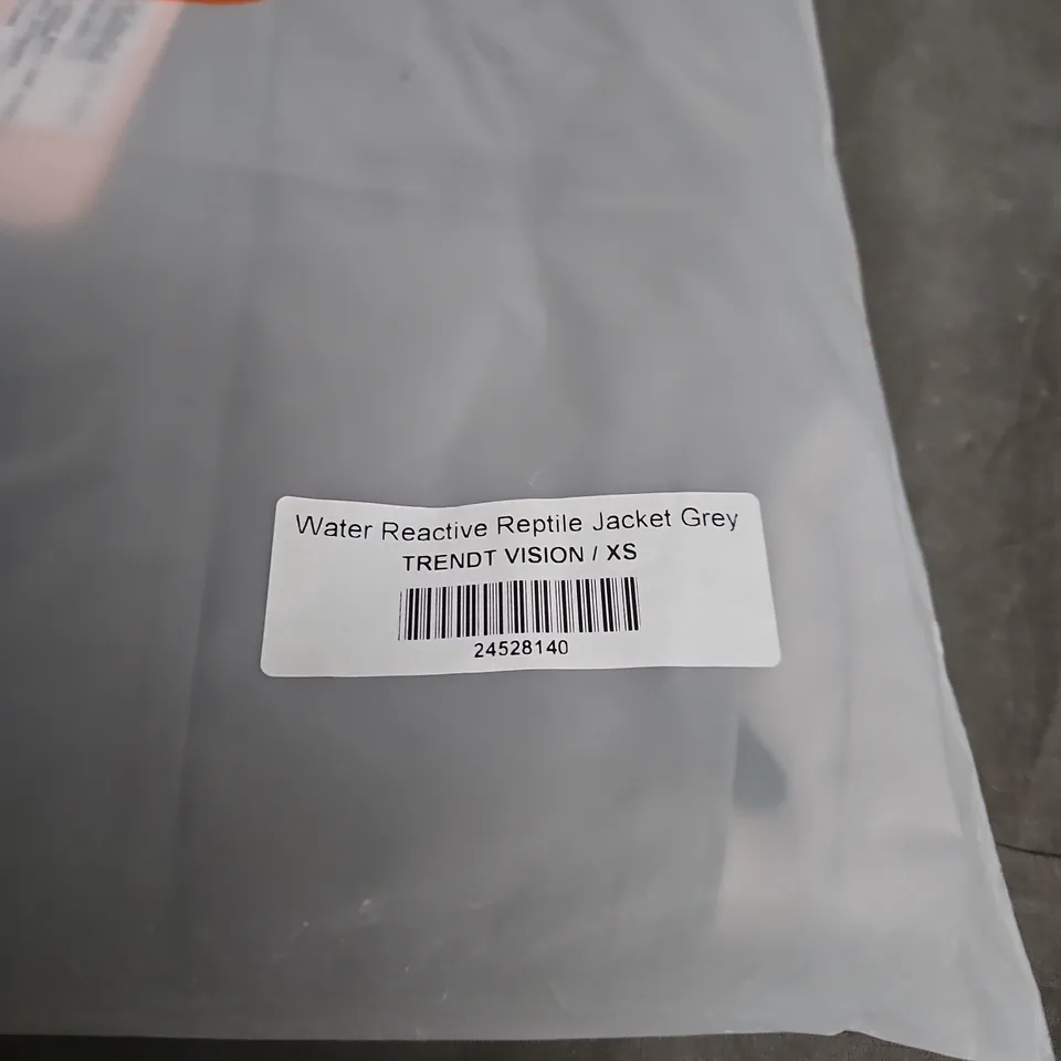 TREND VISION WATER REACTIVE REPTILE JACKET GREY – XS 