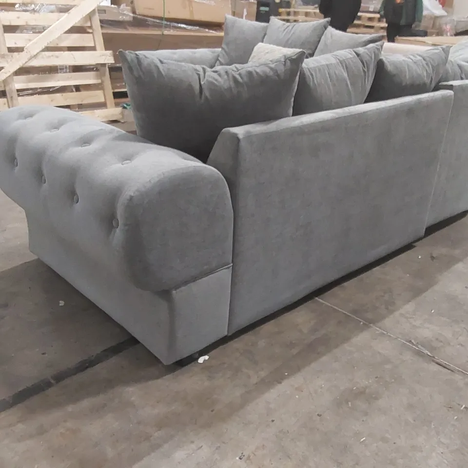 QUALITY DESIGNER CHASSIDY CORNER SOFA BED WITH STORAGE