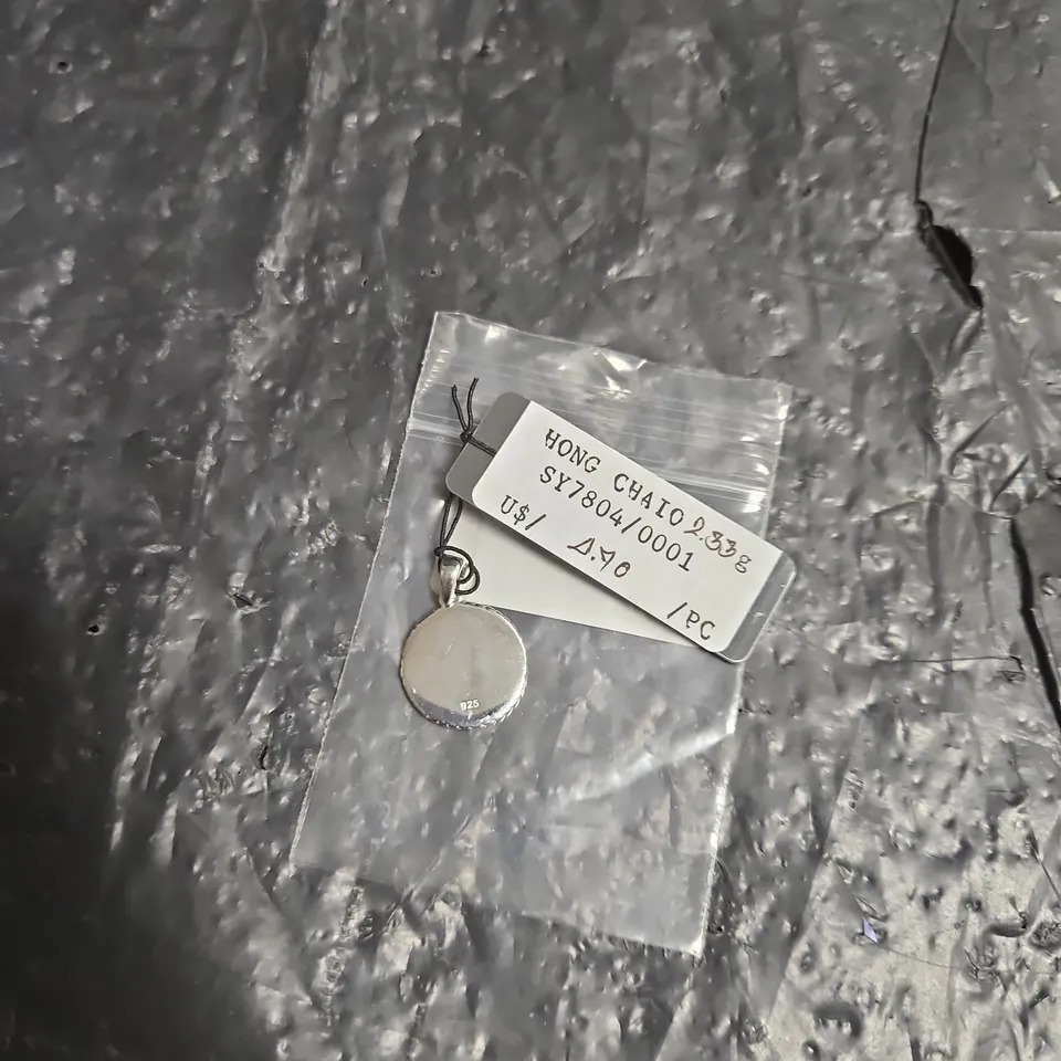 SIMPLY SILVER STERLING 925 CIRCULAR SCORPIO ZODIAC PENDANT CHARM