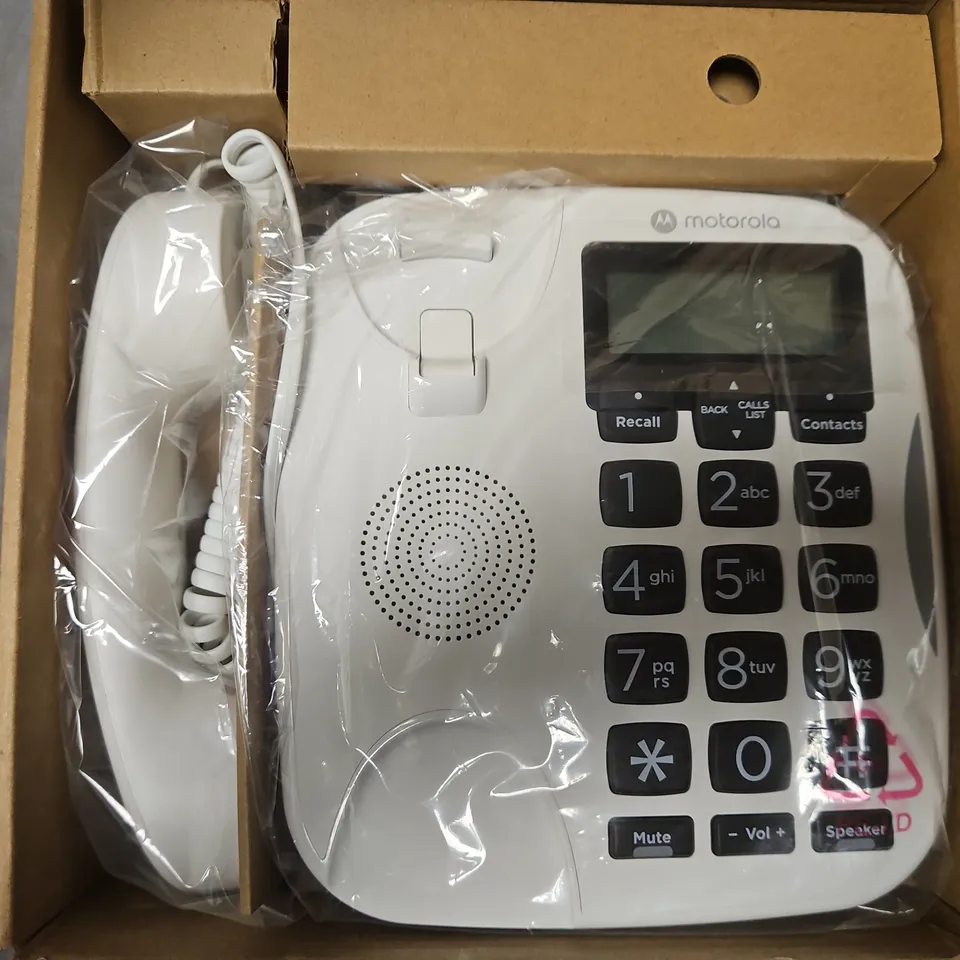 MOTOROLA FW500 EMERGENCY BACK-UP LINE TELEPHONE – BOXED