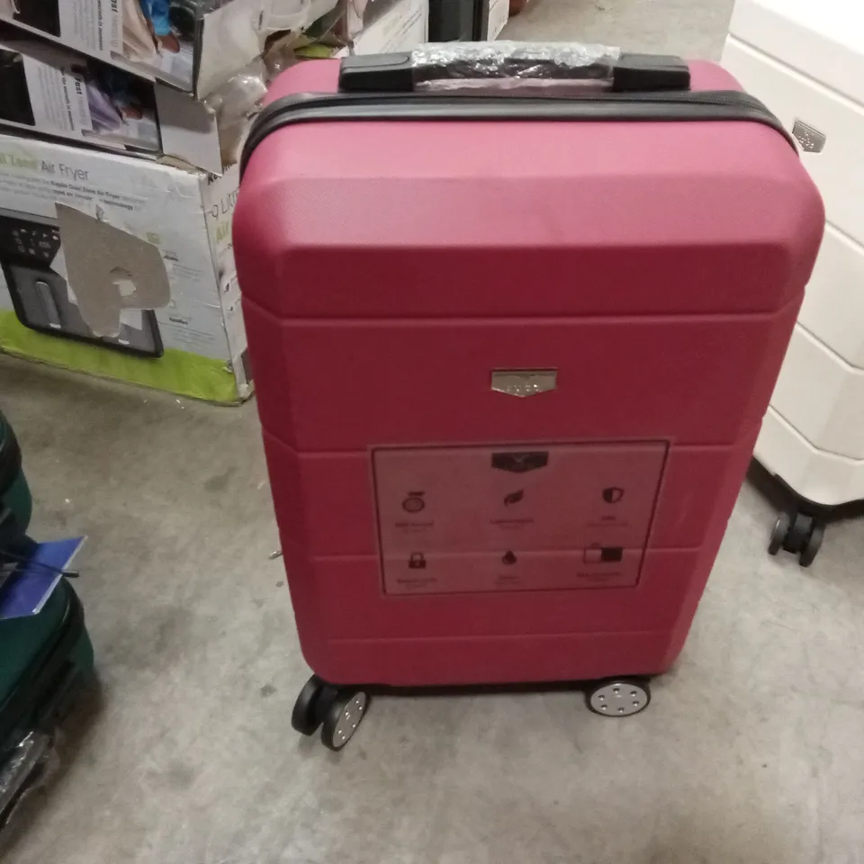 SMALL SUITCASE BURGUNDY 