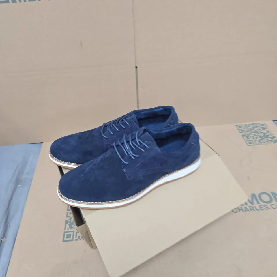 THOMAS BURKE NAVY SUEDE SHOES – US 11 (EU 44)