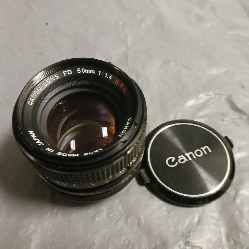 CANON LENS FD 50MM 1:1.4