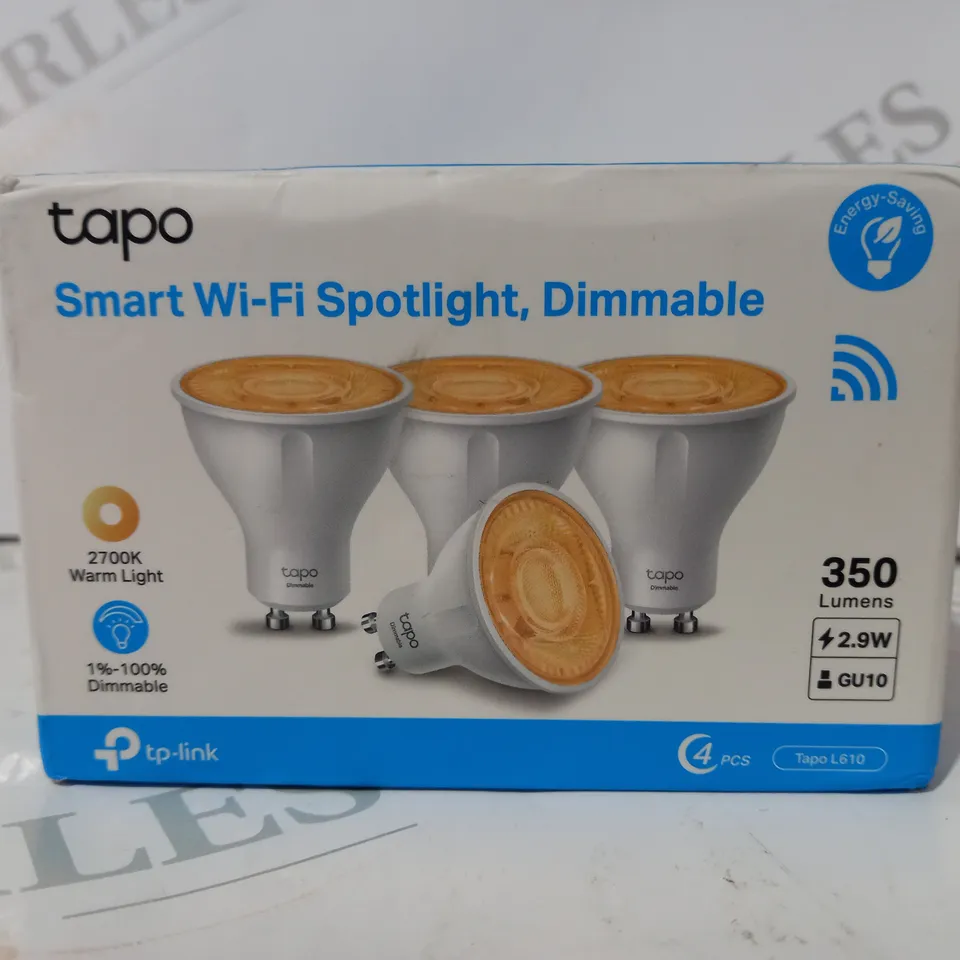 BOXED TAPO SMART WI-FI DIMMABLE SPOTLIGHT