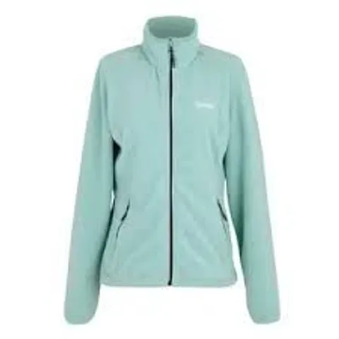 BRAND NEW REGATTA LADIES FLOREO IV FULL ZIP FLEECE IN GREEN HAZE - UK SIZE 22