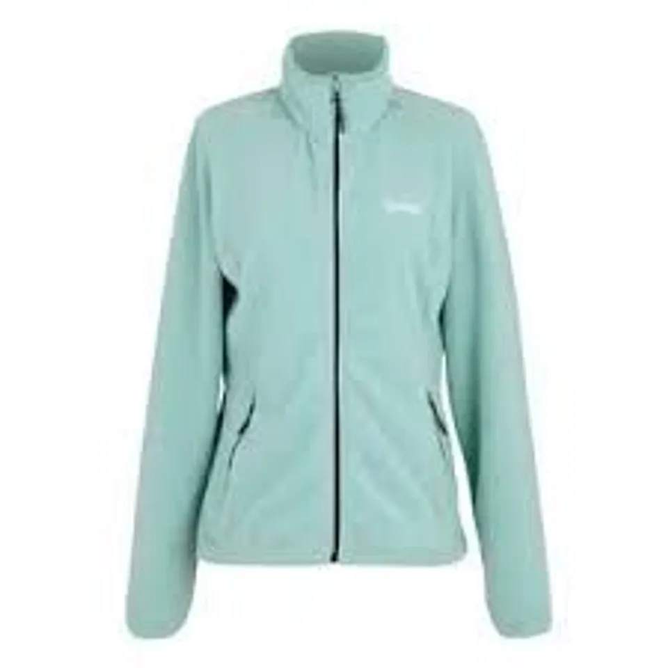 BRAND NEW REGATTA LADIES FLOREO IV FULL ZIP FLEECE IN GREEN HAZE - UK SIZE 22