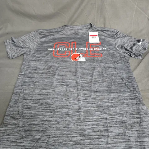 NIKE CLEVELAND BROWN NFL TRAINING TOP SIZE L