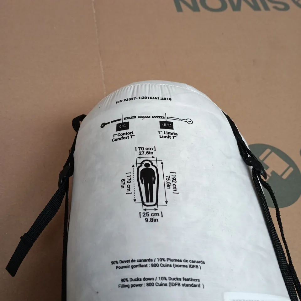 SIMOND SLEEPING BAG MT 900 DOWN INSULATION