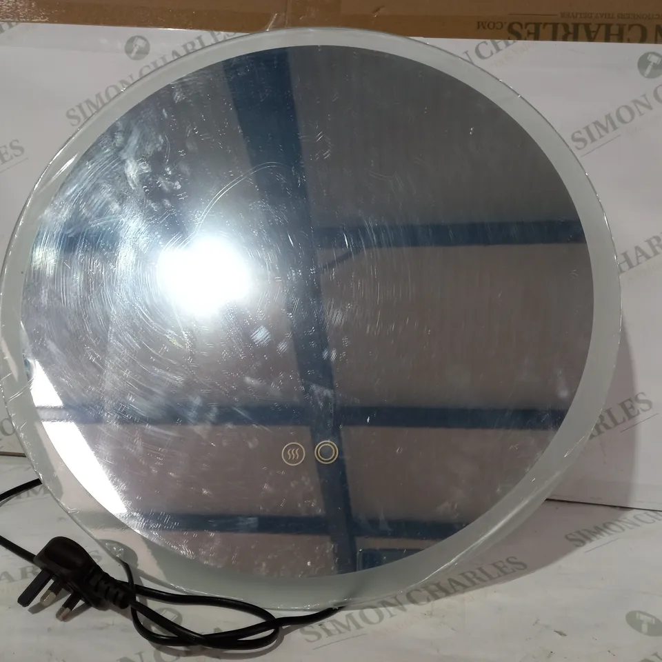 BOXED UNBRANDED CIRCULAR LED MIRROR