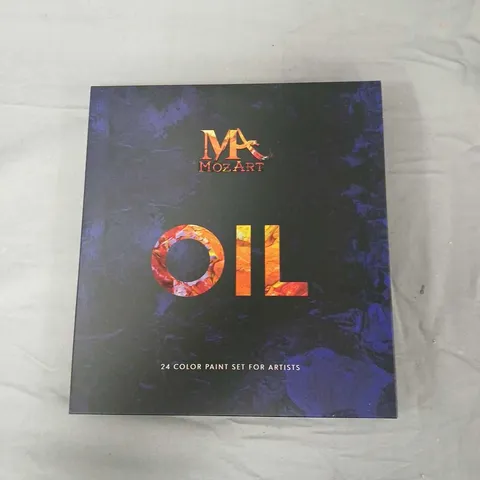 24X MA MOZART OIL 24 COLOR PAINT SET FOR ARTIST 