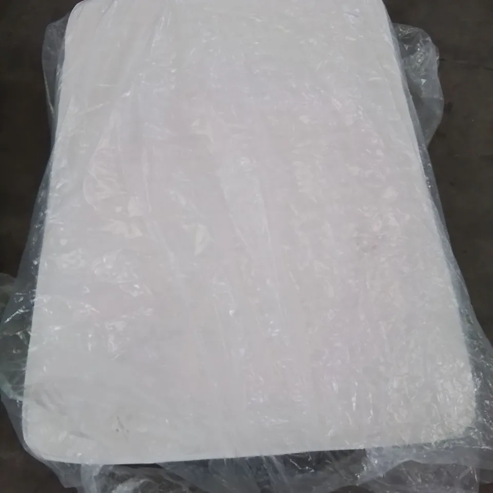 QUALITY BAGGED MEMORY FOAM TOP LAYER COIL SPRUNG DOUBLE MATTRESS 