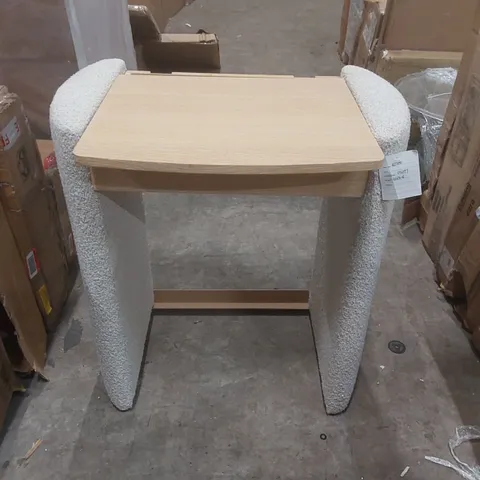 BOXED FRANKIE FABRIC COMPACT DRESSING TABLE - DAMAGED 