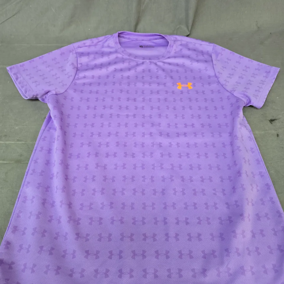 UNDER ARMOUR THE SPORTS TEE – PURPLE – SIZE S
