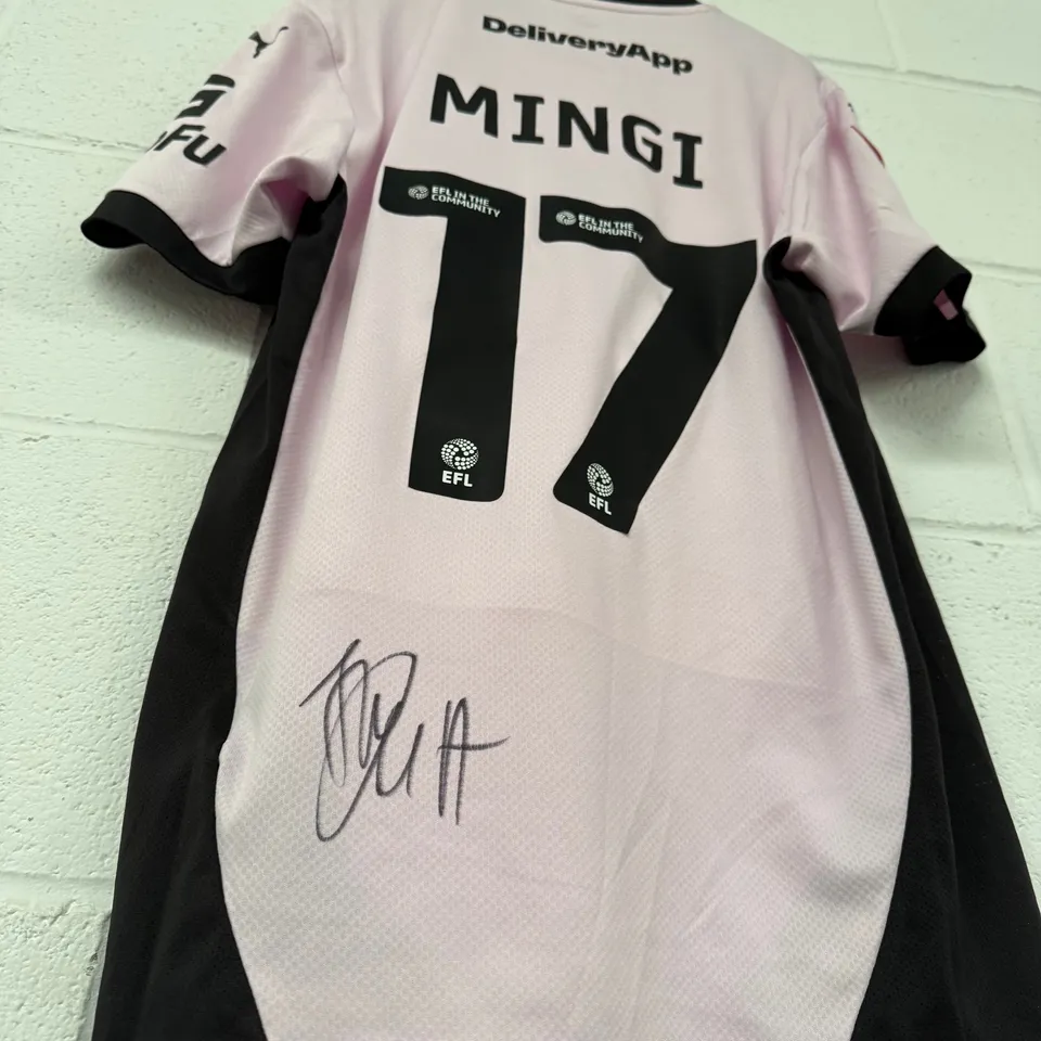 #17 - Jay Mingi - FA Cup Football Shirt 24/25 - Size M - Signed