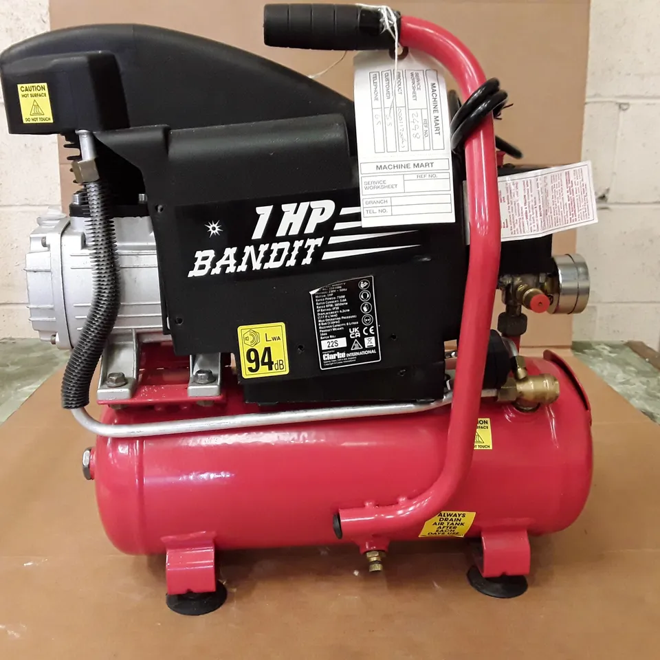 BOXED CLARKE BANDIT AIR COMPRESSOR 