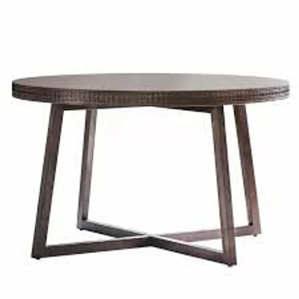 BOXED GALLERY DIRECT BOHO RETREAT ROUND DINING TABLE (1 BOX)