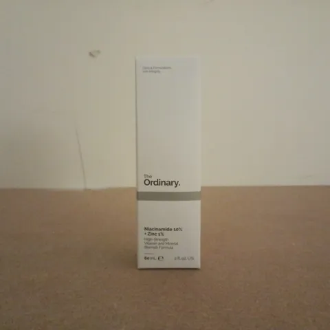 THE ORDINARY NIACINAMIDE 10% + ZINC 1% FORMULA (60ML)