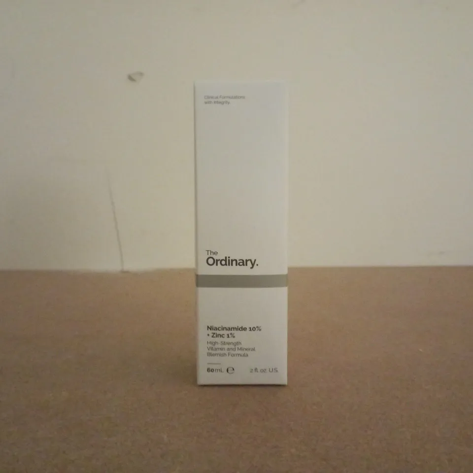 THE ORDINARY NIACINAMIDE 10% + ZINC 1% FORMULA (60ML)