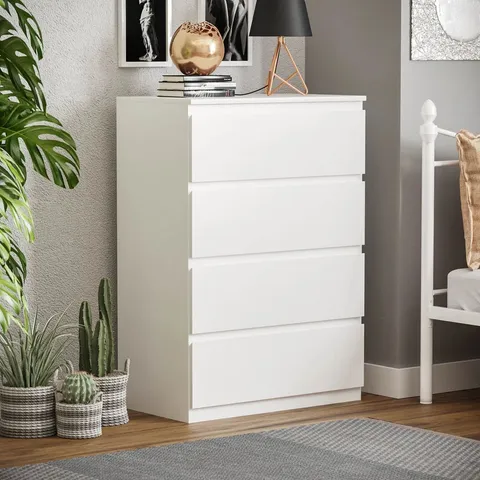 BOXED CUNHA 4 DRAWER 70CM W CHEST