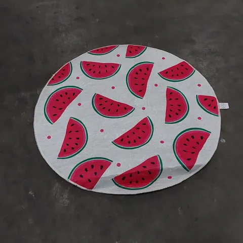 CHILAI HOME ROUND WATERMELON BATHMAT