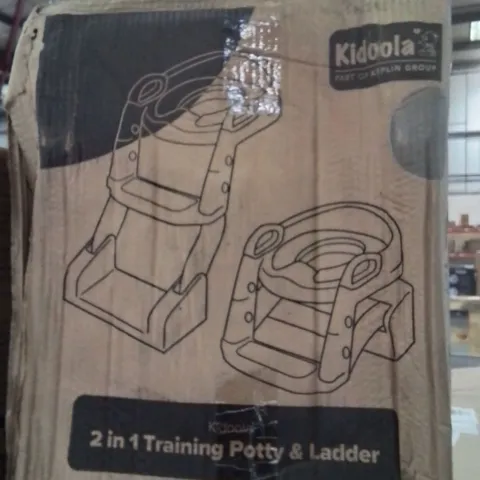 BOXED KIDOOLA 2 IN 1 TRADING POTTY AND LADDER