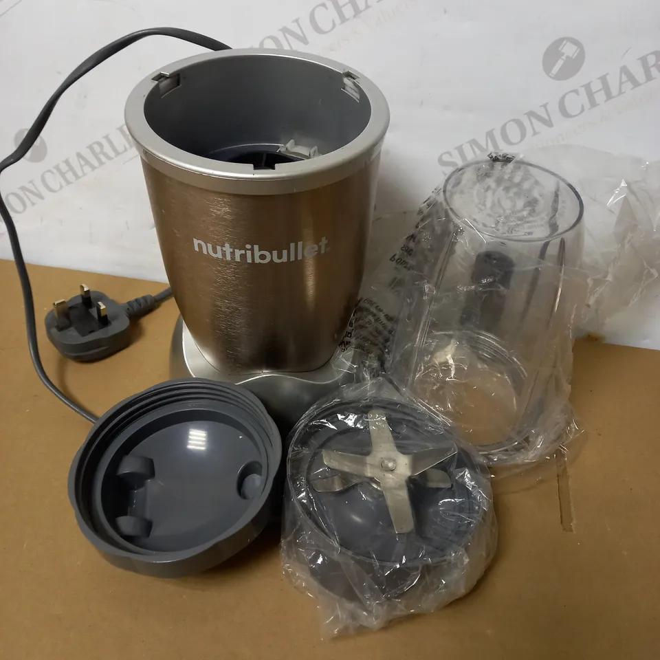 NUTRIBULLET NBLP9 900W BLENDER CHAMPAGNE MULTI-FUNCTION COLD BEVERAGE SMOOTHIE MAKER