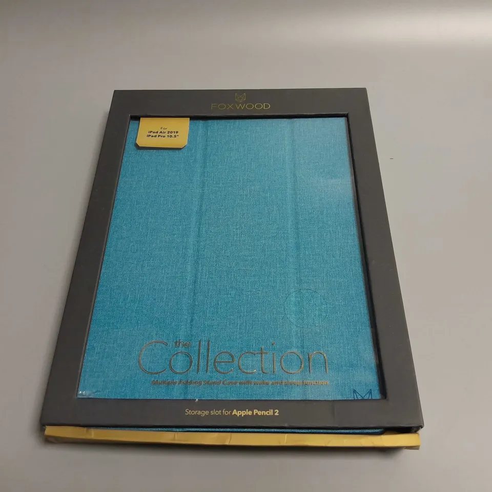 BOXED FOXWOOD BLUE STAND CASE FOR IPAD AIR 2019 IPAD PRO 10.5"