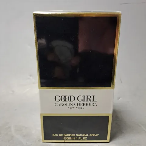 BOXED AND SEALED GOOD GIRL CAROLINA HERRERA NEW YORK EAU DE PARFUM 30ML