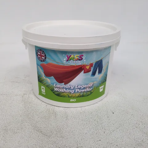 YASS CLEAN LAUNDRY LEGEND WASHING POWDER BIO 120 WASHES