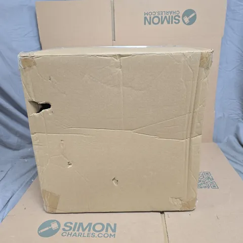 GARDEN STORIES OUTDOOR SOLAR LEAF PATTERN ROUND LANTERN 