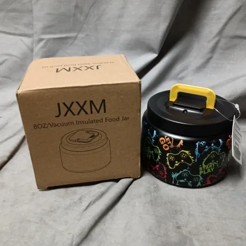 JXXM 8OZ VACUUM INSULATED FOOD JAR
