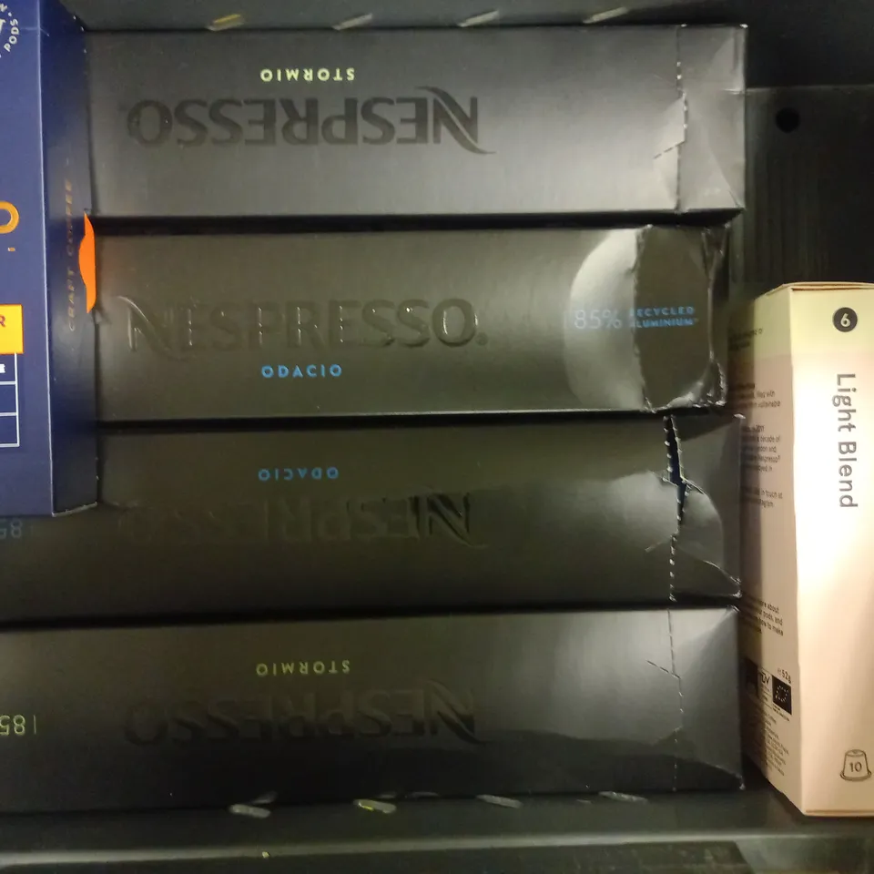 LOT OF 12 PACKS OF NESPRESSO-COMPATIBLE COFFEE PODS